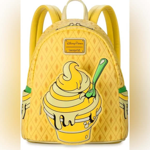 Disney Handbags - Disney Park Loungefly Eats Pineapple Swirl Whip Mini Backpack NWT​
